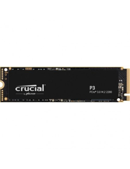 SSD CRUCIAL 500GB M.2 2280 NVMe PCIE READ: 3500MB/S-WRITE: 1900MB/S CT500P3SSD8