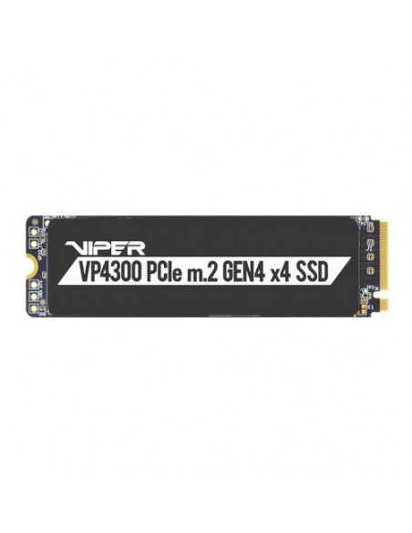 SSD PATRIOT 1TB VIPER VPN4300 M.2 2280 PCIe GEN4 GAMING  READ:7400MB WRITE:5500 MB/S - VP4300-1TBM28H