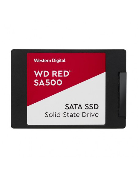 SSD WD 500GB RED 2.5" - NAS SATA SSD - Read:560MB/S-Write:530MB/S WDS500G1R0A