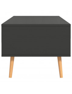 Tavolino da Salotto Grigio 100x49,5x43 cm in Legno Multistrato