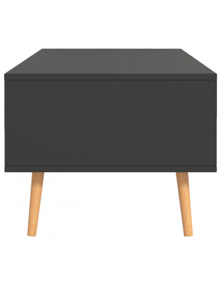 Tavolino da Salotto Grigio 100x49,5x43 cm in Legno Multistrato