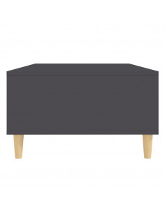Tavolino da Salotto Grigio 103,5x60x35 cm in Legno Multistrato