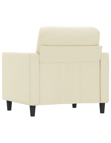 Poltrona Crema 60 cm in Similpelle