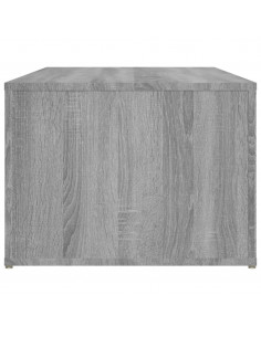 Tavolino da Salotto Grigio Sonoma 100x50x36cm Legno Multistrato