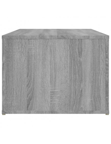 Tavolino da Salotto Grigio Sonoma 100x50x36cm Legno Multistrato