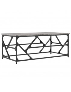 Tavolino da Salotto grigio sonoma 100x50x40cm Legno Multistrato