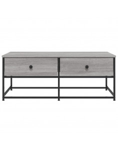 Tavolino da Salotto Grigio Sonoma 100x51x40cm Legno Multistrato