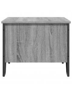 Tavolino da Salotto Grigio Sonoma 100x51x40cm Legno Multistrato