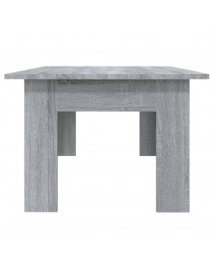 Tavolino da Salotto Grigio Sonoma 100x60x42cm Legno Multistrato
