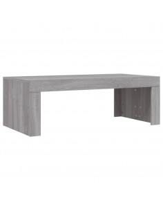 Tavolino da Salotto Grigio Sonoma 102x50x36cm Legno Multistrato