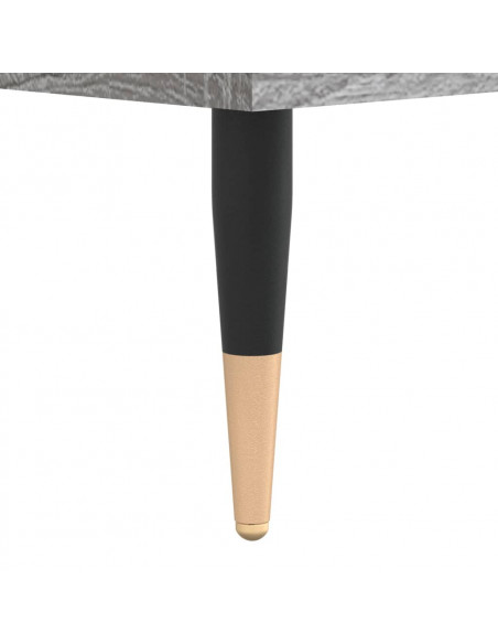 Tavolino da Salotto Grigio Sonoma 102x50x40cm Legno Multistrato