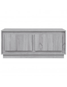 Tavolino da Salotto Grigio Sonoma 102x50x44cm Legno Multistrato