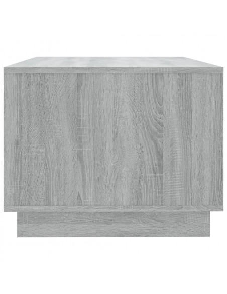 Tavolino da Salotto Grigio Sonoma 102x55x43 cm in Truciolato