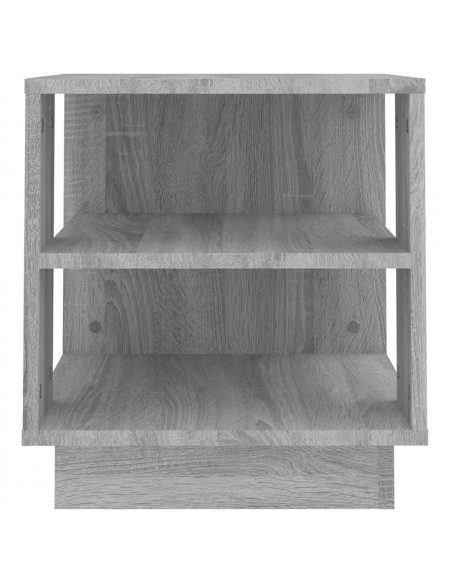 Tavolino da Salotto Grigio Sonoma 40x40x43 cm Legno Multistrato