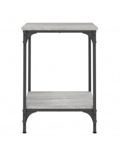 Tavolino da Salotto Grigio Sonoma 40x40x55 cm Legno Multistrato