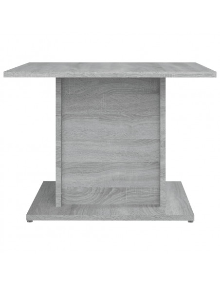Tavolino da Salotto Grigio Sonoma 55,5x55,5x40 cm in Truciolato