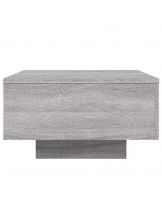 Tavolino da Salotto Grigio Sonoma 55x55x31 cm Legno Multistrato