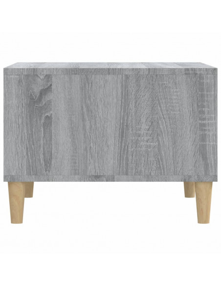 Tavolino da Salotto grigio sonoma 60x50x36,5 cm in Multistrato