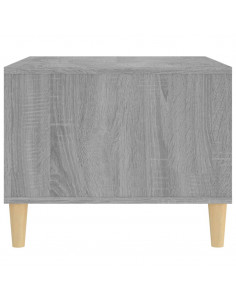 Tavolino da Salotto Grigio Sonoma 60x50x40 cm Legno Multistrato