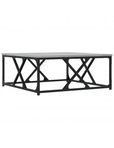 Tavolino da Salotto Grigio Sonoma 70x70x30 cm Legno Multistrato