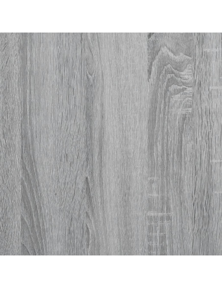 Tavolino da Salotto Grigio Sonoma 80x55x40 cm Legno Multistrato