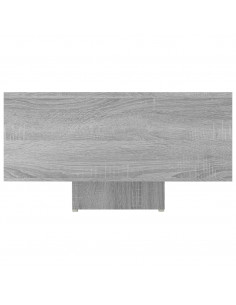 Tavolino da Salotto Grigio Sonoma 85x55x31 cm Legno Multistrato