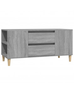 Mobile Porta TV Grigio Sonoma 102x44,5x50 cm Legno Multistrato 2