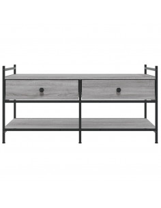 Tavolino da Salotto Grigio Sonoma 99x50x50 cm Legno Multistrato