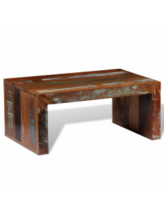 Tavolino da Salotto in Legno di Recupero