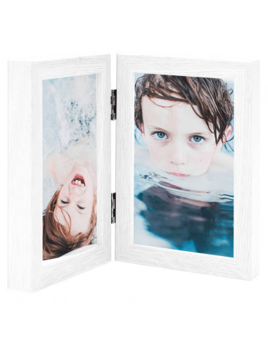 Cornici Portafoto a Libro Bianche 2x(21x29,7 cm)
