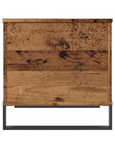 Tavolino da Salotto Legno Antico 60x44,5x45cm Legno Multistrato