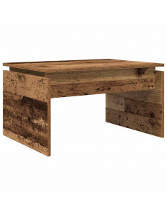 Tavolino da Salotto Legno Antico 68x50x38 cm in Truciolato