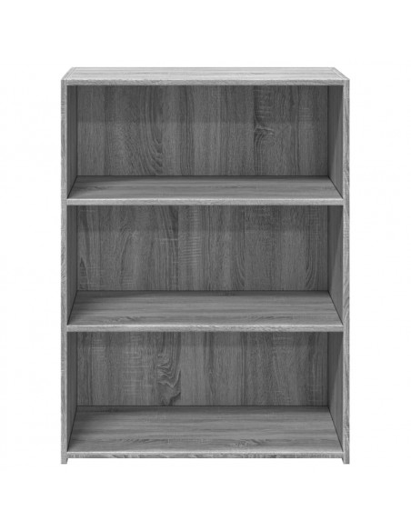 Credenza Grigio Sonoma 70x41x93 cm in Legno Multistrato