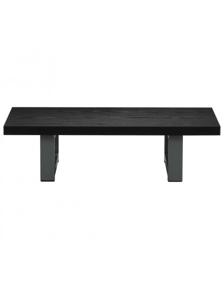 Set Mobili da Bagno 2 pz Ceramica Nero