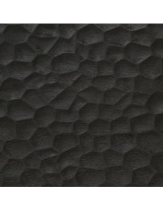 Tavolino da Salotto Nero 100x54x40cm in Legno Massello di Mango