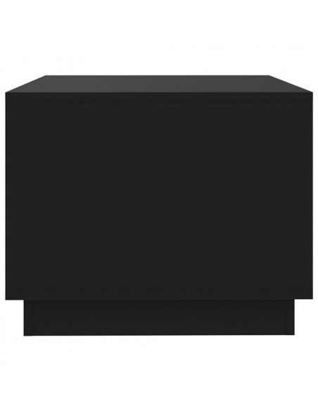 Tavolino da Salotto Nero 102,5x55x44 cm in Truciolato