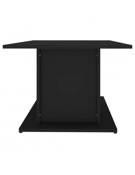 Tavolino da Salotto Nero 102x55,5x40 cm in Truciolato