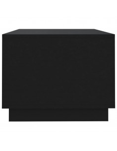 Tavolino da Salotto Nero 102x55x43 cm in Truciolato