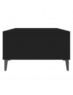 Tavolino da Salotto Nero 103,5x60x35 cm in Legno Multistrato
