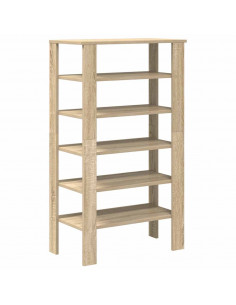 Scarpiera Rovere Sonoma 61x32x105 cm in Truciolato 2