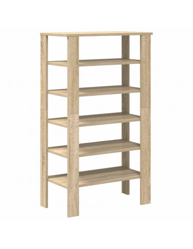 Scarpiera Rovere Sonoma 61x32x105 cm in Truciolato