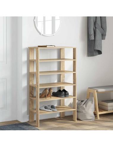 Scarpiera Rovere Sonoma 61x32x105 cm in Truciolato