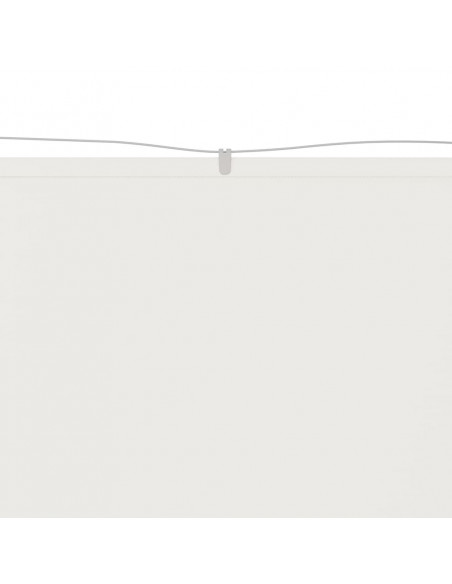 Paravento Verticale Bianco 60x360 cm Tessuto Oxford