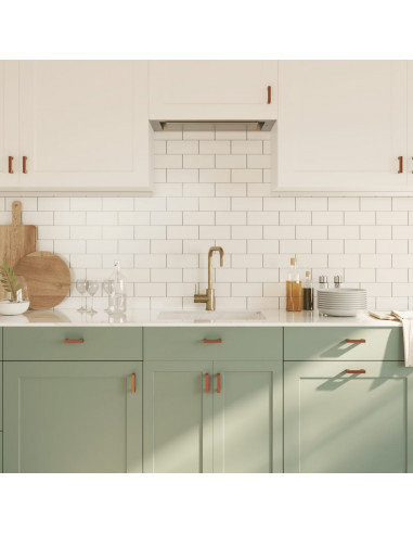 Maniglie per Mobili 20 pz Bronzo 64 mm in Acciaio Inox