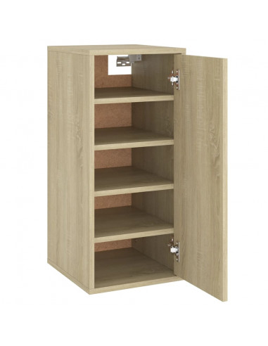 Scarpiera Rovere Sonoma 32x35x70 cm in Truciolato