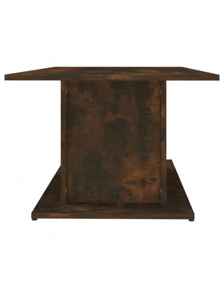Tavolino da Salotto Rovere Fumo 102x55,5x40 cm in Truciolato