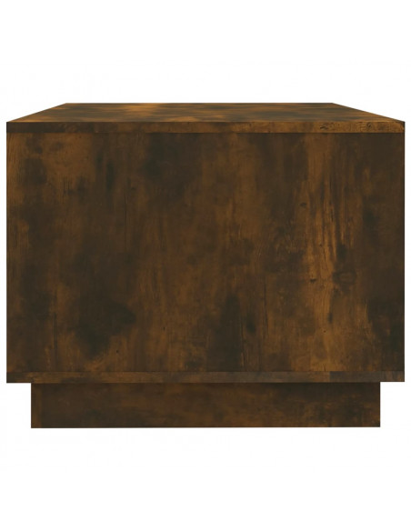 Tavolino da Salotto Rovere Fumo 102x55x43 cm in Truciolato