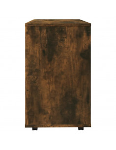 Tavolino da Salotto Rovere Fumo 70x35x55cm Legno Multistrato