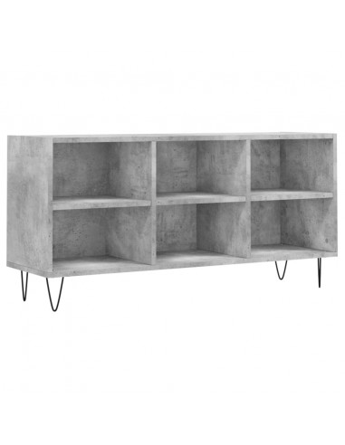 Mobile per TV Grigio Cemento 103,5x30x50 cm Legno Multistrato