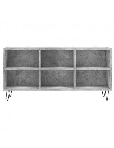 Mobile per TV Grigio Cemento 103,5x30x50 cm Legno Multistrato